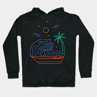 Against The Waves Hoodie